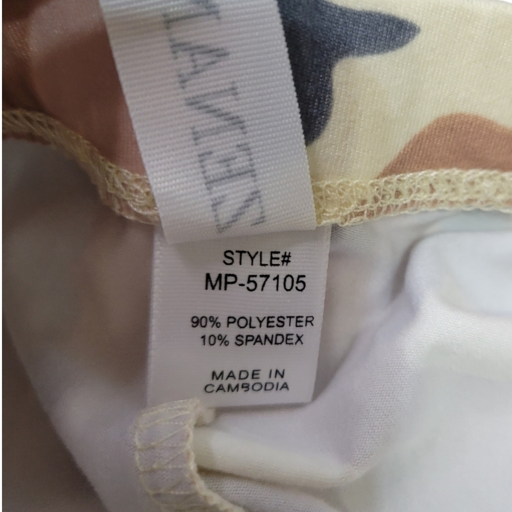 Zenana High Waist Butter Camo Biker Shorts - Picture 9 of 10